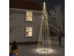  Vánoční stromek kužel 1 134 barevných LED diod 230 x 800 cm