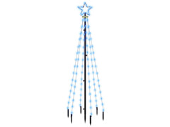  Vánoční strom s hrotem 108 modrých LED diod 180 cm