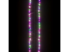  Světelný LED řetěz trs s 1 000 LED pastelový barevný 11 m PVC