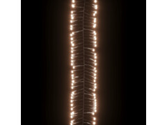  Světelný LED řetěz trs s 2 000 LED diodami teplý bílý 17 m PVC