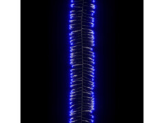  Světelný LED řetěz trs s 1 000 LED diodami modrý 11 m PVC