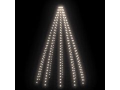 Světelná síť na vánoční stromek 250 studených bílých LED 250 cm