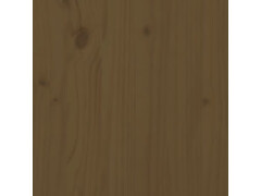  Truhlík s policí medově hnědý 54 x 54 x 81 cm masivní borovice