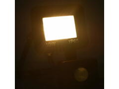  LED reflektor se senzorem 10 W teplé bílé světlo