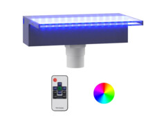  Přelivový vodopád s RGB LED osvětlením akryl 30 cm