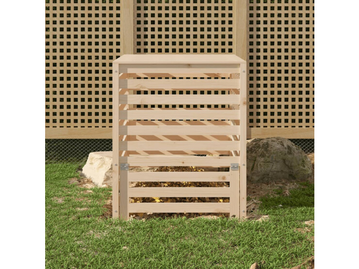 Kompostér 82,5 x 82,5 x 99,5 cm masivní borové dřevo