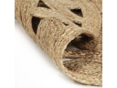  Ručně vyrobený koberec pletená juta 240 cm