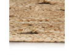  Ručně vyrobený koberec pletená juta 240 cm