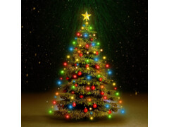  Světelná síť na vánoční stromek 180 barevných LED diod 180 cm