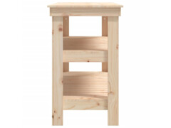  Dílenský stůl 110,5 x 50 x 80 cm masivní borové dřevo
