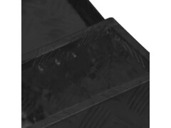  Úložný box černý 50 x 20,5 x 15 cm hliník