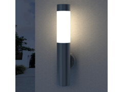 Nerezové nástěnné svítidlo pro použití v interiéru/exteriéru vodotěsné