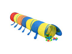  Dětský tunel na hraní vícebarevný 245 cm polyester