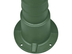 Litinový stojan na zahradní ruční pumpu / čerpadlo - zelený