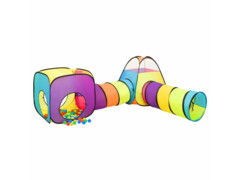  Dětský stan na hraní s 250 míčky vícebarevný 190 x 264 x 90 cm