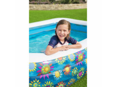 Bestway Nafukovací dětský bazén modrý 229 x 152 x 56 cm