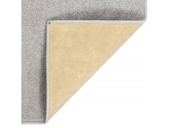  Koberec s krátkým vlasem 240 x 340 cm světle šedý