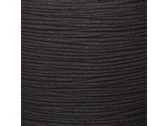 Capi Květináč Nature Rib elegantní nízký 36 x 47 cm černý KBLR782