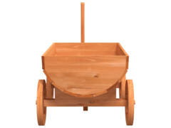  Dekorativní vozík 70 x 43 x 54 cm masivní jedlové dřevo