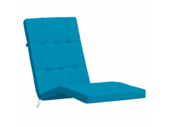  Podušky na polohovací židli 2 ks světle modré oxfordská látka