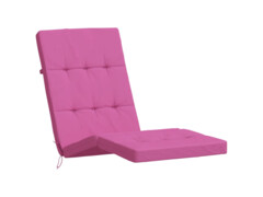  Podušky na polohovací židli 2 ks růžové oxfordská látka