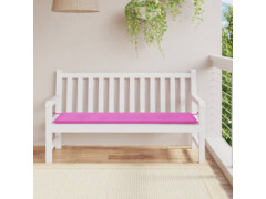  Poduška na zahradní lavici růžová 150x50x3 cm oxfordská látka