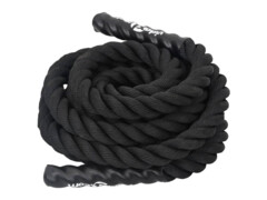  Posilovací lano černé 9 m 6,8 kg polyester
