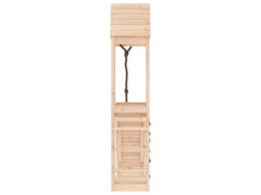  Hrací věž s lezeckou stěnou masivní borové dřevo