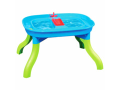  Dětský stůl na písek a vodu 3 v 1 67,5x52x38 cm polypropylen