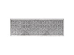  Venkovní koberec šedý a bílý 80 x 250 cm