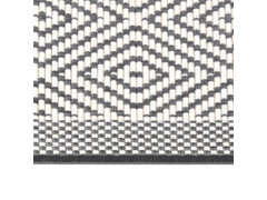  Venkovní koberec šedobílý 80 x 150 cm