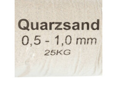  Filtrační písek 25 kg 0,5–1,0 mm