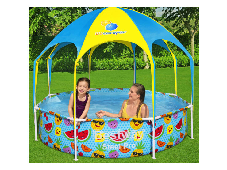 Bestway Nadzemní bazén pro děti s UV ochranou Steel Pro 244 x 51 cm