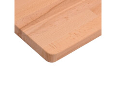  Pracovní stůl 180 x 55 x 81,5 cm masivní bukové dřevo a kov