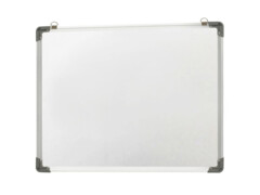  Bílá magnetická tabule stíratelná za sucha 90 x 60 cm ocel