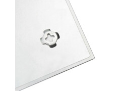  Nástěnná magnetická tabule skleněná 60 x 20 cm