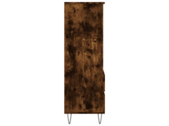  Skříň highboard kouřový dub 40 x 36 x 110 cm kompozitní dřevo