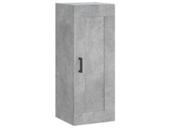  Skříň highboard betonově šedá 34,5x34x180 cm kompozitní dřevo