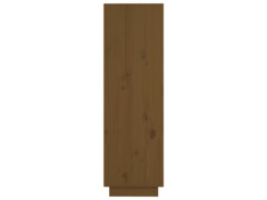  Komoda medově hnědá 37 x 34 x 110 cm masivní borové dřevo