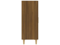  Příborník hnědý dub 70 x 34 x 90 cm kompozitní dřevo