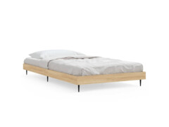  Rám postele dub sonoma 100 x 200 cm kompozitní dřevo