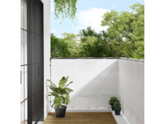  Balkonová zástěna bílá 120 x 800 cm 100% polyester oxford